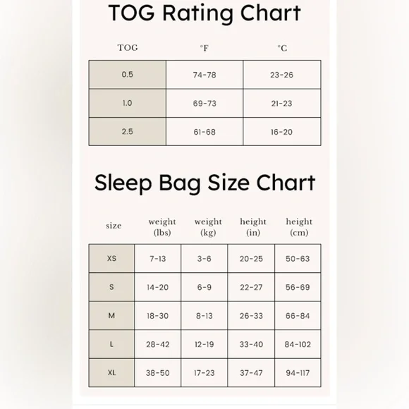 Kyte Baby Sleep Bag in Honey Bear TOG 1.0 - Picture 6 of 6